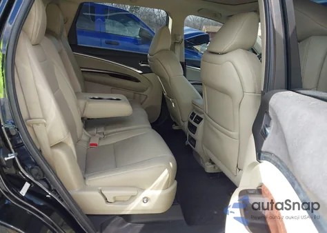 2017 Acura Mdx Technology Package from USA, damaged, VIN 5J8YD4H50HL007444